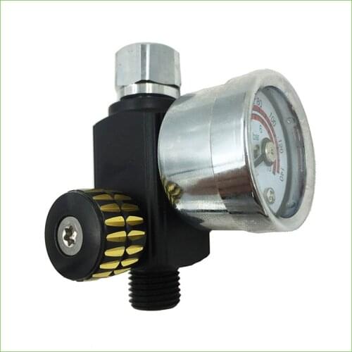 SAT0343 Compressor Pressure Gauge Pressure Regulator Air Pressure Gauge Spray Gun Tools