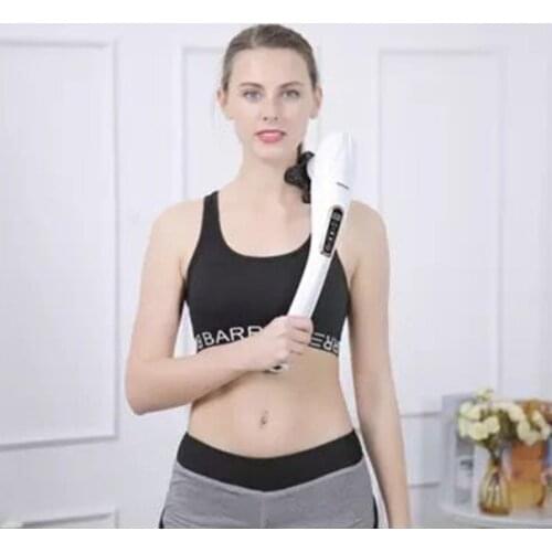 New intelligent electric body massager wireless charging neck leg vibration massage stick multi-functional relaxation artifact