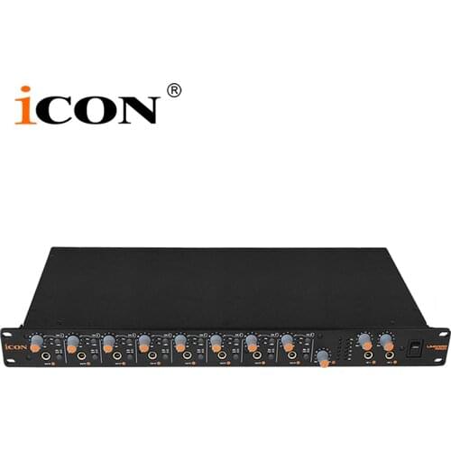 ICON Umix 1010 rack external sound card metal structure 24-Bit 96/192KHz 10-In/10-Out full duplex recording