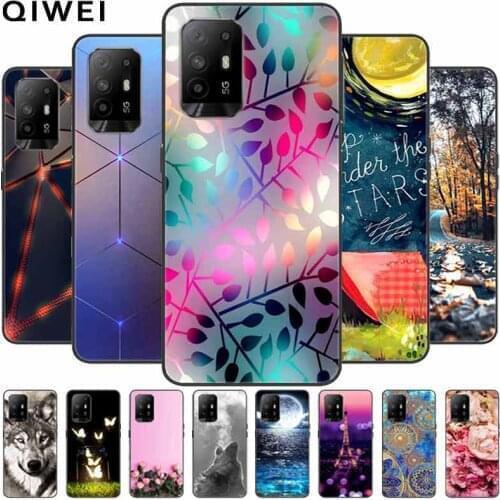 For Oppo Reno5 Z 5G Case 2021 Fashion Soft Silicone Back Cover For OPPO Reno 5Z 6.43'' Phone Cases for Reno5Z 5 Z Fundas CPH2211