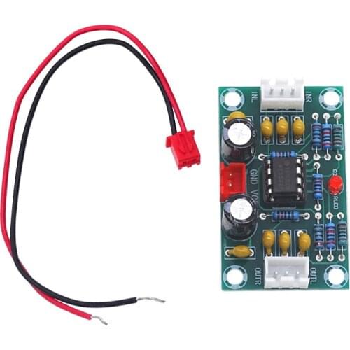XH-A902 NE5532 Operational Pre-Amplifier Module Digital Audio Front Amplifier Board Preamplifier 5 Times Rate Wide Voltage