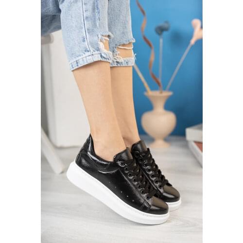 Women Black Color Sneaker - TRY0620D