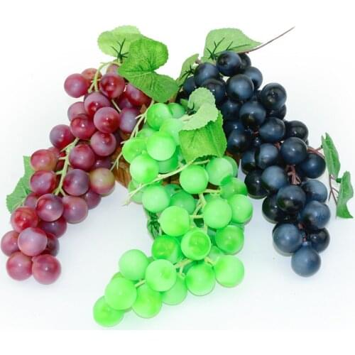 050 Simulation grape Mega wave grape string fake grape string fruit model home decoration photography props