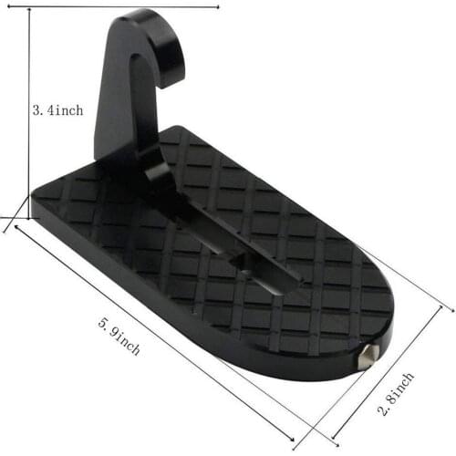 Universal Foldable Auxiliary Pedal Roof Pedal Foldable Car Door Stepping Ladder Foot Pegs Easy Access Car Accessories 1PC