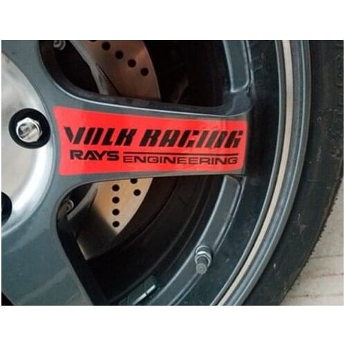 1PCS Car Styling Motocross Motorcycle 17~19inch Wheel Steel Tire Sticker Decal for RACING ENGINEERING TE37SL