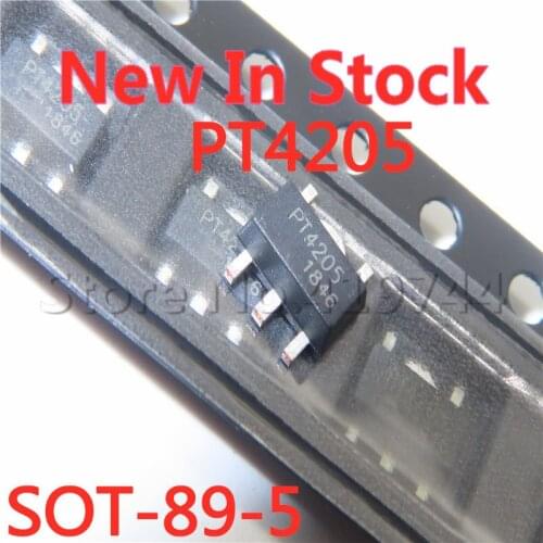 10PCS/LOT PT4205E89E PT4205 SOT89-5 SMD LED step-down constant current driver chip NEW In Stock