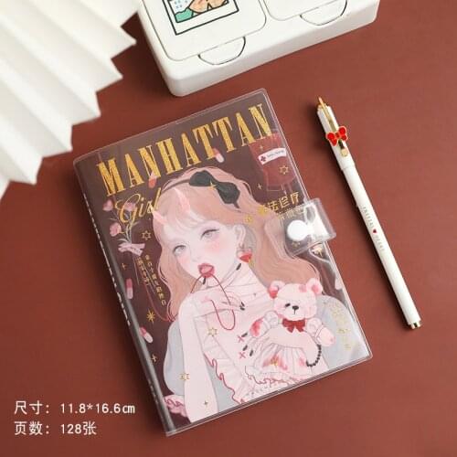 2021 Notebook Planner Organizer Binder Books Journal Sketchbook Accessories Diary Office Supplies Notebook A5