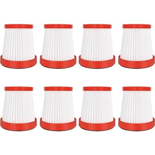 8Pcs Replacement Filter for Xiaomi Deerma VC01 Handheld Vacuum Cleaner Accessories HEPA Filters Home Aspirator Parts