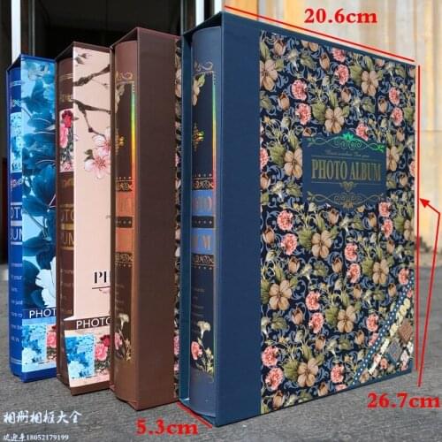 Scrapbook gift photo album baby memories wedding anniversary photo album collection adventure album moedas home Storage DE50XC