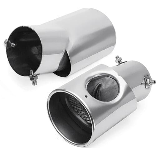 Car exhaust pipe tail pipe muffler tip tube stainless steel rear chrome-plated exhaust muffler tip suitable for Range Rover