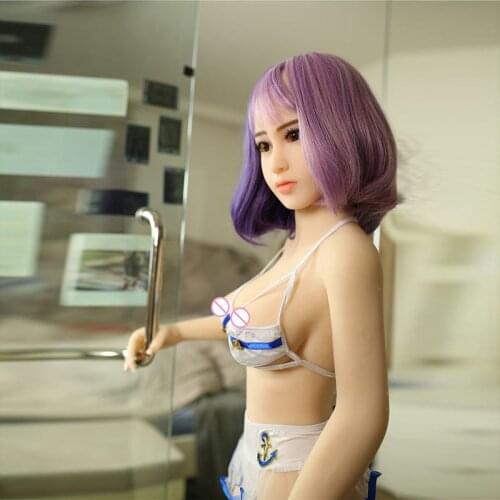 Free shipping 158cm sex dolls full skeleton silicone Japanese Love Dolls Lifelike Oral Vagina Dolls Full Pussy Big Breast