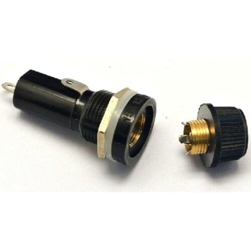 Free shipping 20PCS/LOT 6 * 30 fuse holders, quality bakelite fuse holders, fuse blocks 10A/250V AC