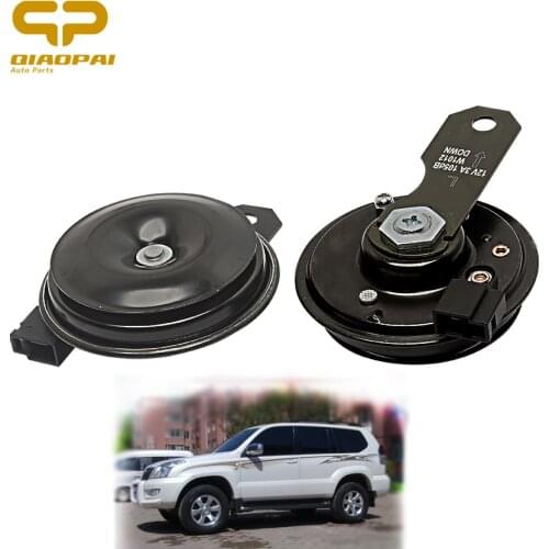 Electr Disc Horn Loudspeaker 12V Bass Car Siren Speaker 105db Sound Claxon Horn for Toyota Car Horn RAV4 Corolla Camry Vios REIZ