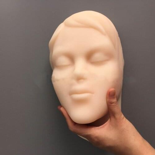 Injection skin suture facial model micro shape learning guidance micro whole teaching props