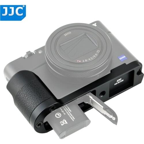 JJC Quick Release Camera Anti-slip Hand Grip with 1/4"-20 Tripod Socket for Sony RX100 Mark VI V VA IV III II 6 5 4 3 2 Cameras