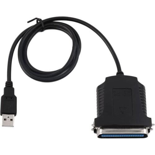 USB to Parallel IEEE 1284 Printer Adapter Cable USB parallel to print the IEEE 1284 USB turn old Printer 36 PIN Support scanner