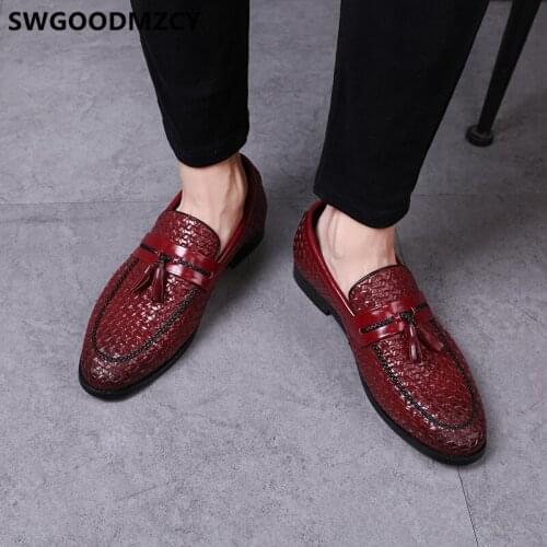 Loafers Office Shoes Men Leather Shoes Men Classic Shoes Men Italian Chaussure Homme Erkek Ayakkabi Buty Meskie Scarpe Uomo