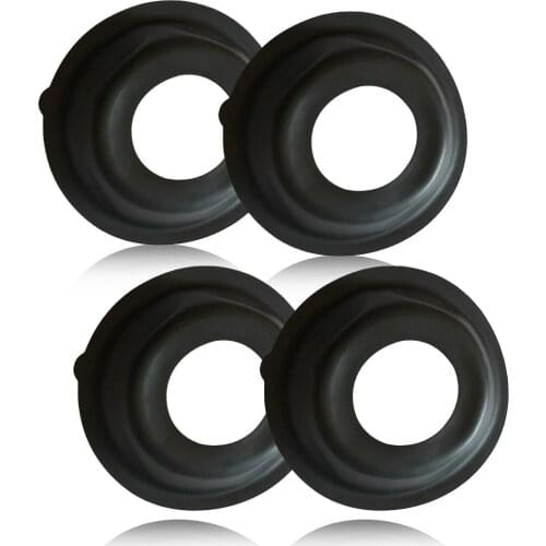 4pcs Black Rubber Carburetor Membrane Diaphragm fit for Yamaha XJ 900R XS1100 L S