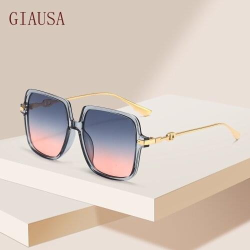 GIAUSA New style personality trend Sunglasses Womens Street Photo sunglasses Fashion Casual Sunglasses night vision goggles