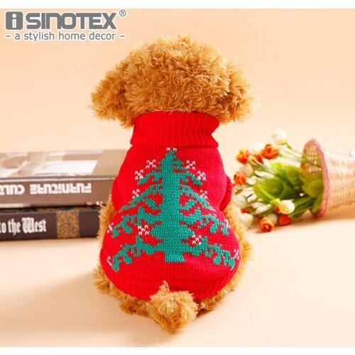 Autumn Winter Pet Dog Clothes Puppy Cat Vest Sweater Coat Cute Woolen Yarn Christmas Gift Costume Small Medium Dog Clothing 1PCS