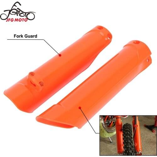 Motorcycle Plastic Front Fork Cover Absorber Protector For KTM EXC EXCF SX SXF XCF XCW XCFW 125 200 250 300 350 450 500 2021