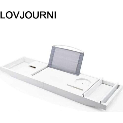 Porta Libri Tray for a Book Wine Shower Engelli Tutunma Bar Accessoires Bathtub Accessories Plateau Tablette Baignoire Bath Rack