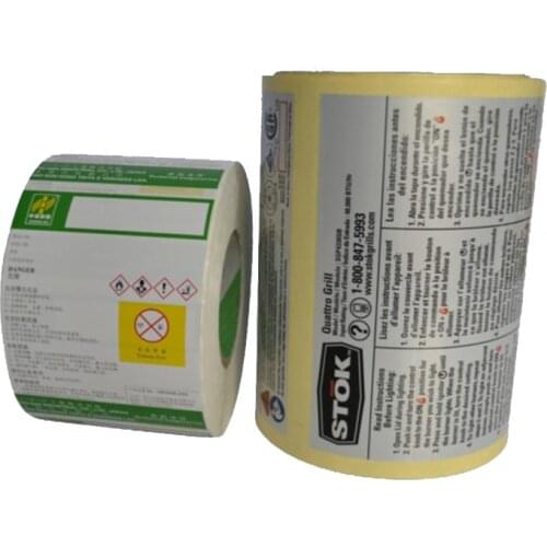 Professional adhesive label printing, roll custom adhesive medicine bottle label