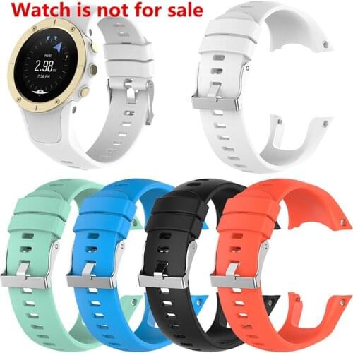 Watch Accessories For Suunto Spartan Trainer Wrist HR Cool Run Series Universal Strap Mens Watch Strap