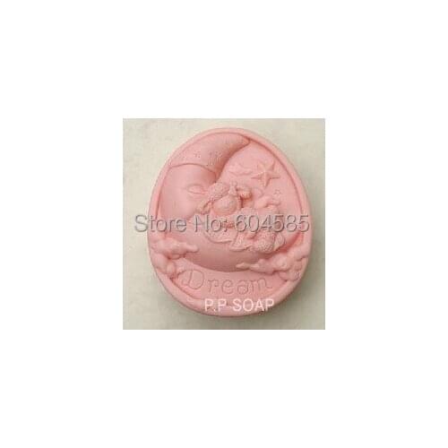 Moonshine Lullaby S0155 Craft Art Silicone Soap mold Craft Molds DIY Handmade soap molds