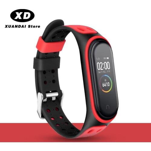 Silicone strap For Mi Band 5 xiaomi mi band 6 miband 4 correa bracelet miband 5 nfc Replacement Wristband Accessories
