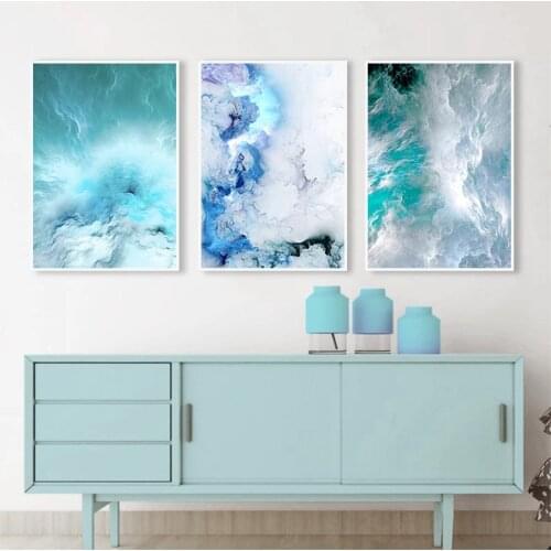 Blue Marble Wave Diamond Painting Abstract cloud series Full Square Rhinestones Pictures Diamond Embroidery Diamond Mosaic Sale