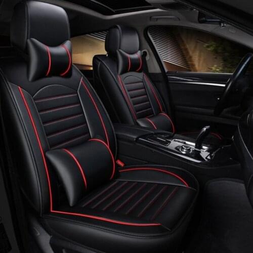 Universal PU Leather car seat covers for toyota land cruiser 80 100 prado 120 150 200 land-cruiser-prado yaris Car seat cushion