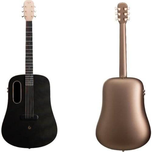 LAVA ME PRO 41 Inch FreeBoost Guitar Effects Electric Guitar Carbon Fiber With Case/Ideal Picks/Charging Cable/Capo/Tuner/Strap