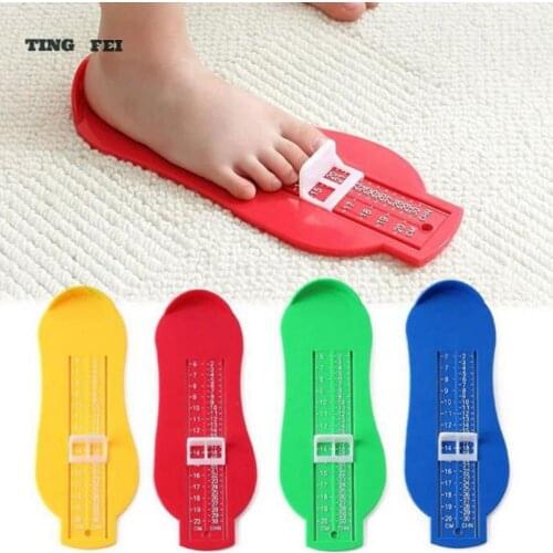 Novelty Footprint Makers Fun Funny Baby Souvenirs Foot Shoe Size Measure Gauge Tool Device Measuring Ruler Gadgets Birthday Gift