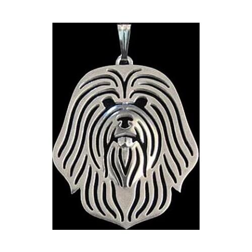 Womens Dog Shaped Jewelry Pendants Hot Sale Metal Lowchen Dog Pendants