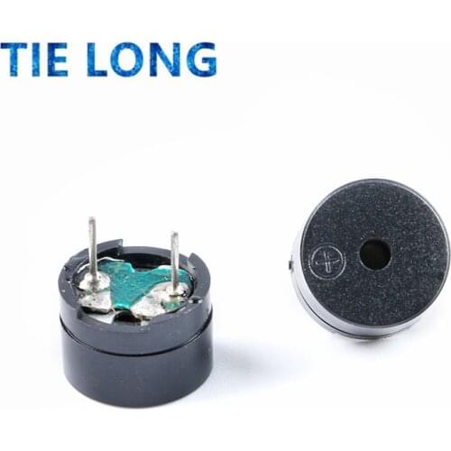 10pcs/lot Universal passive buzzer electromagnetic impedance 16 ohms AC / 2KHz 3V 5V 12V Universal