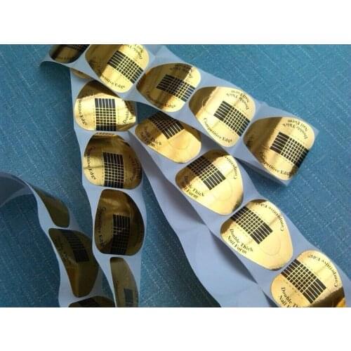 100pcs Hot Sale Nail Forms Tools Nail Art Sculpting Extension Forms Guide French DIY Tool Acrylic UV Gel Nail Tool