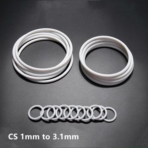 10x PTFE O Ring CS 1.7mm 1.78mm 1.8mm 2mm 2.3mm 2.4mm 2.5mm 2.62mm 3mm 3.1mm 3.5mm 3.53mm 5mm 5.3mm- 8mm High lubrication Gasket