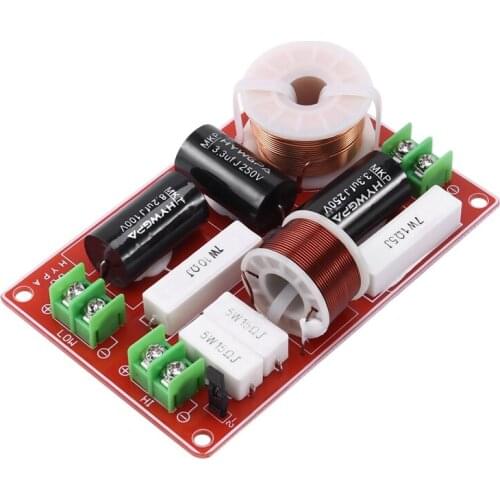 150W Speaker Crossover 2 Way High-Low 4-8 Ohm Frequency Divider for Speaker 3.6KHz