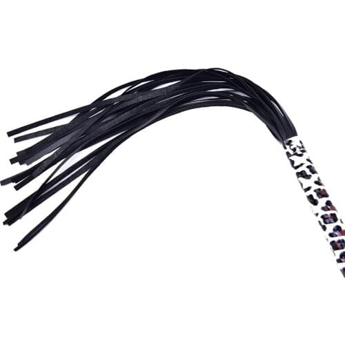 2020 Handle PU Leather Whip With Lashing Spanking Paddle Scattered Whip Knout Flirting Erotic Sex Toys for SM Adult Games 1PCS