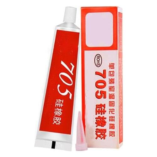 705 Clear Silicone Adhesive Sealant, Waterproof Sealing Glue, Squeeze Tube Adhesive Glue , High Temperature Resistance