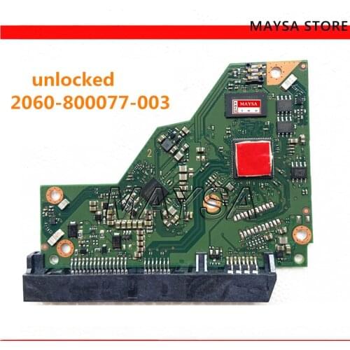 800077 for WD hard drive WD20EZAZ PCB 2060-800077-003 REV P1 P2 unlock PCB board Decrypt PCB supports PC3000 MRT DFL