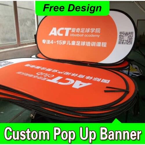 Free Design Free Shipping Horizontal A Frame Banner Pop Out Banners Horizontal Pop Up Banners