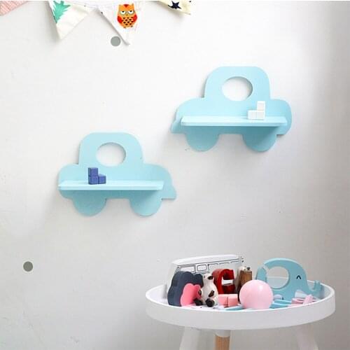 Nordic Style Wooden Wall Shelf Storage Shelf Crafts Creative Cute Swan Display Rack Organizer for Baby Kid Room Clothes Sundries