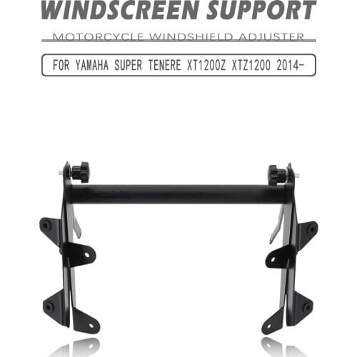 For YAMAHA Super Tenere XT1200Z XTZ1200 2014- Motorcycle Windscreen Adjusters Windscreen Bracket Support Kits Fit