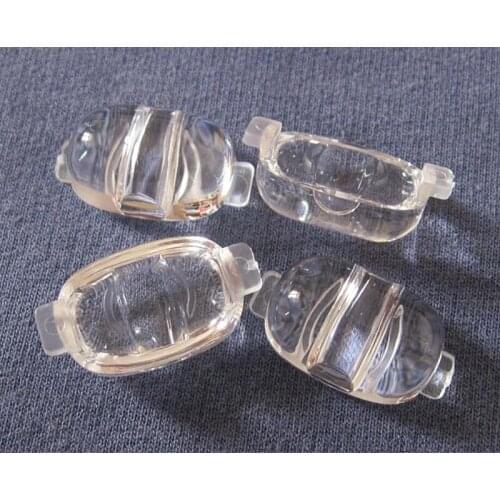 IUCV-24 LED Lens, Street light lens, Size: 24X13.2X9.6mm, Degree: 120*45, Clean Surface, PMMA materials