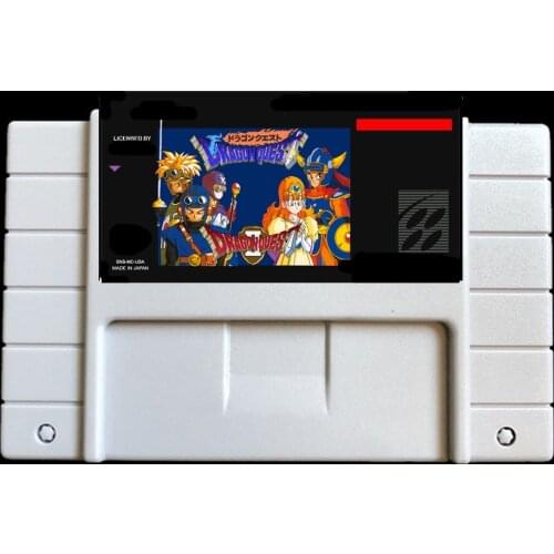 Dragon Quest 1&2 USA- NTSC version 46 pins Video games card NTSC version for Retro Video games Console