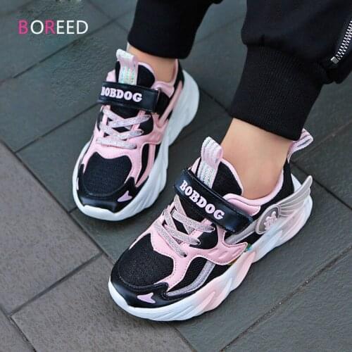Fashion Kids Shoes For Girls Breathable Mesh Running Kids Sneakers High Quality Children Casual Shoes Girls Chaussure Enfant