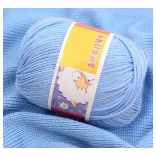Mylb 500g Sweet Soft Cotton Baby Knitting Wool Yarn Milk Cotton Thick Yarn for Knitting Scarf Hand Knitting Crochet Yarn
