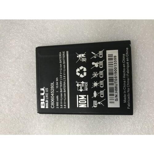NEW original 2800mAh C806045280L Battery For BLU Vivo X5 V0490UU 5.7" HD blu g6 smartphone Li-ion bateria Li-polymer battery
